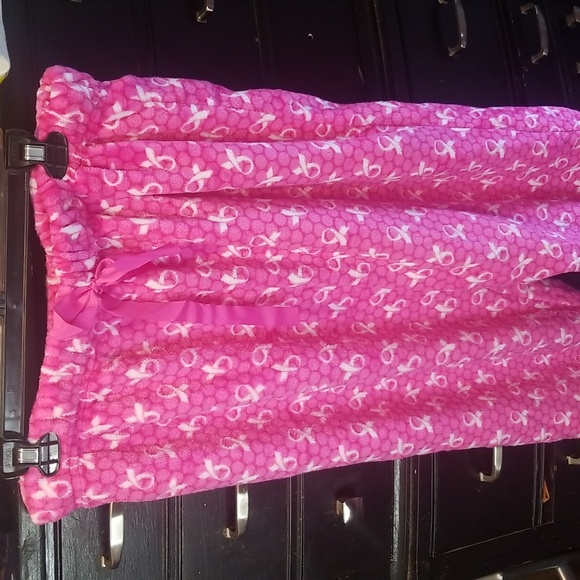 Hotel Spa Velvet Pants Breast Cancer Ribbons NWT $30 Retail - Picture 3 of 6